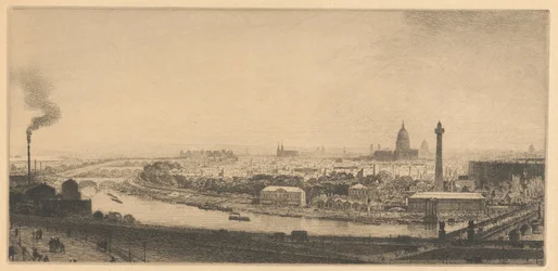 Paris in 1867: View from the Trocadéro