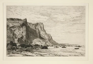 Beach of Black Cows at Villers (Calvados)