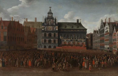 The Proclamation of the Peace of Münster on the Grote Markt in Antwerp