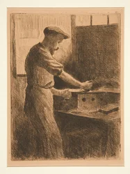 Auguste Delâtre at Work