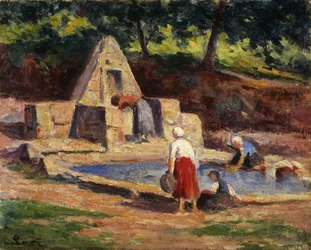Laundry Maids, Kermouster; Kermouster, The Laundresses, 1914-1915