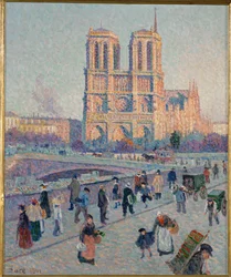 The Quai Saint-Michel and Notre-Dame, Paris