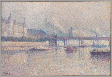 The Banks of the Seine River in Paris