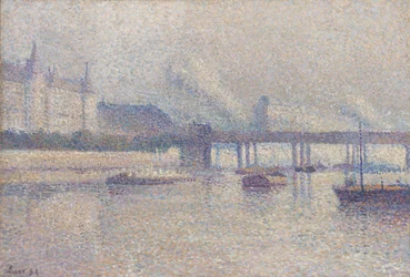 The Banks of the Seine River in Paris