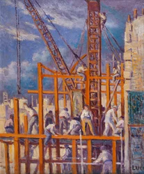 The Building Sites of Paris, Boulevard de la Madeleine