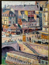 The Saint Michel Bridge and the Quay of the Goldsmith