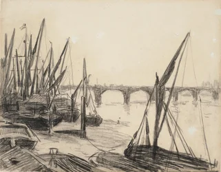 The Thames at Vauxhall Bridge