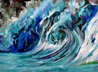 Crashing Ocean Wave