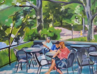 Park Cafe Scene