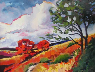 Vibrant Autumn Hills