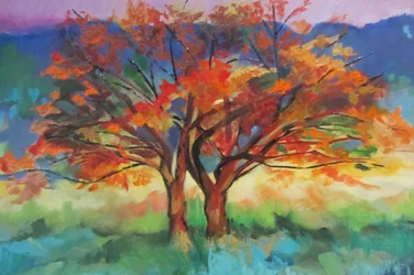 Vibrant Autumn Trees
