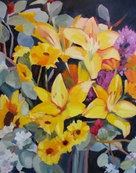 Vibrant Yellow Bouquet