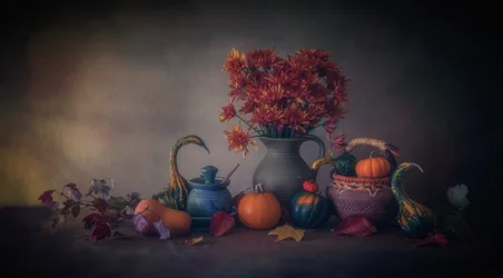 Autumn Harvest Still Life