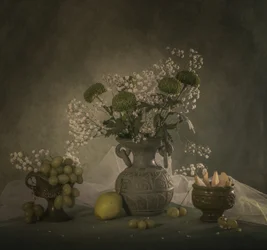 Moody Floral Still Life