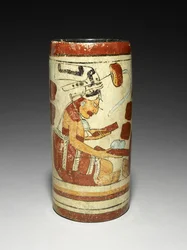 Vase with Presentation Scene