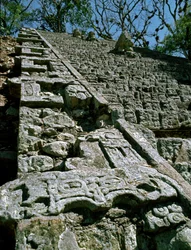 View of the Hieroglyphic Stairway, 743 AD