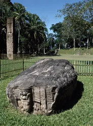 Zoomorphic Altar G and Stone E