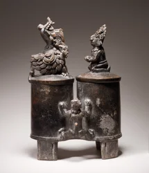 Double-Chambered Vessel, Guatemala or Mexico