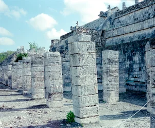 Pre-Columbian Civilization: View of the Site of Chichen Itza
