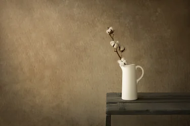 Rustic Cotton Still Life