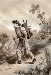 Digger on the Tramp, Australia, 1879