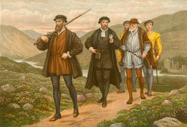 John Knox Bearing the Sword Before George Wishart, After the Attempted Assassination at Dundee