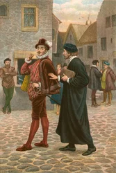 John Welch Accosts Robert Glendinning, Predicting His Call to Succeed Him in the Ministry