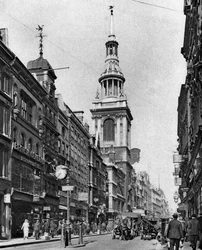 The Spire of Bow Church, London, 1926-1927