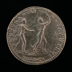 Apollo Pursuing Daphne [reverse], 1556