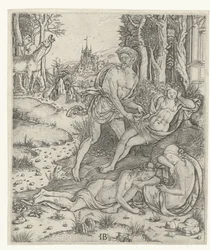 Priapus Assaults Nymph Lotis