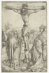 The Crucifixion with Mary and Saint John and Two Holy Women