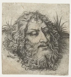 The Head of John the Baptist or Goliath