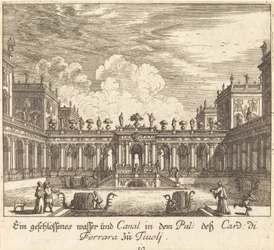 Palace and Canal, Cardinal di Ferrara, Tivoli