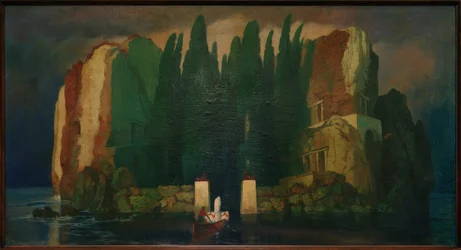 The Isle of the Dead (copy after A. Böcklin)