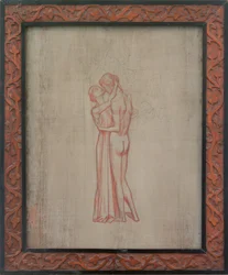 Embracing Couple