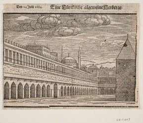 A Caravanserai (Han). Left Half
