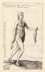 A woman of Gambia, 1583