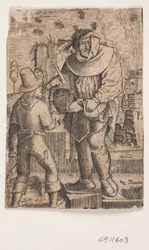 Man with the bagpipe