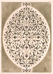 Oval Arabesque
