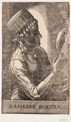 Portrait of a Sultaness, Reflecting, Profile to the Right: RAHEME SOLTANE