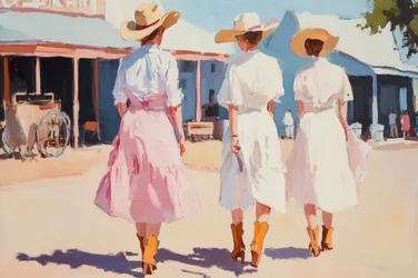 Western Town Stroll