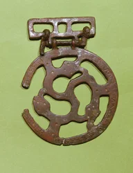 Belt decoration found at Saint-Denis, France