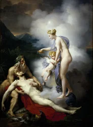Venus Pouring a Balm on the Wound of Aeneas