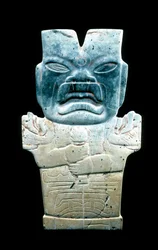 Anthropomorphic Plaque, possibly the Fire Serpent