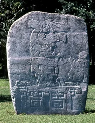 Stela from El Meson, Late Preclassic Period