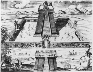 The Templo Mayor at Tenochtitlan (from 