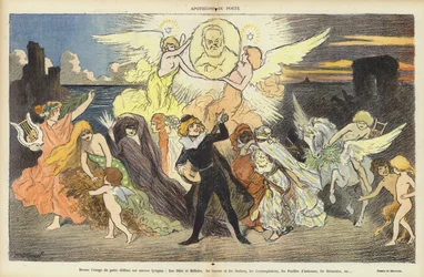 Centenary of the Birth of Victor Hugo, Illustration for Le Rire
