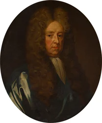 Portrait of Francis, Viscount Newport, 1st Earl of Bradford (1620-1708), aged 78