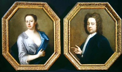 The Artist Hugh Howard and His Wife, Thomasine Langston Howard