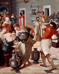 Marriage of Cana (detail)